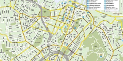 Шинэ Зеланд газрын зураг